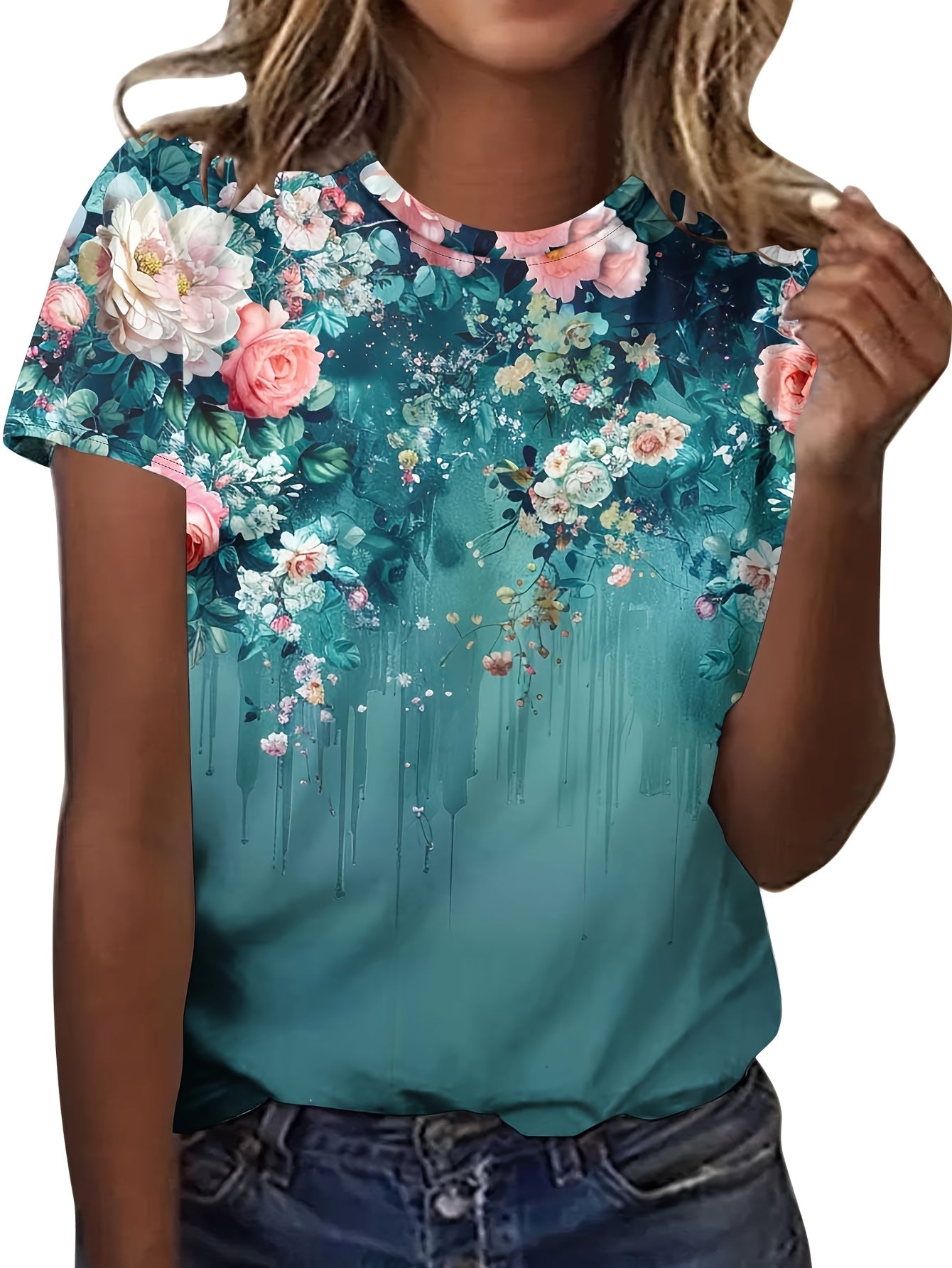 Women's Short Sleeve Blouse