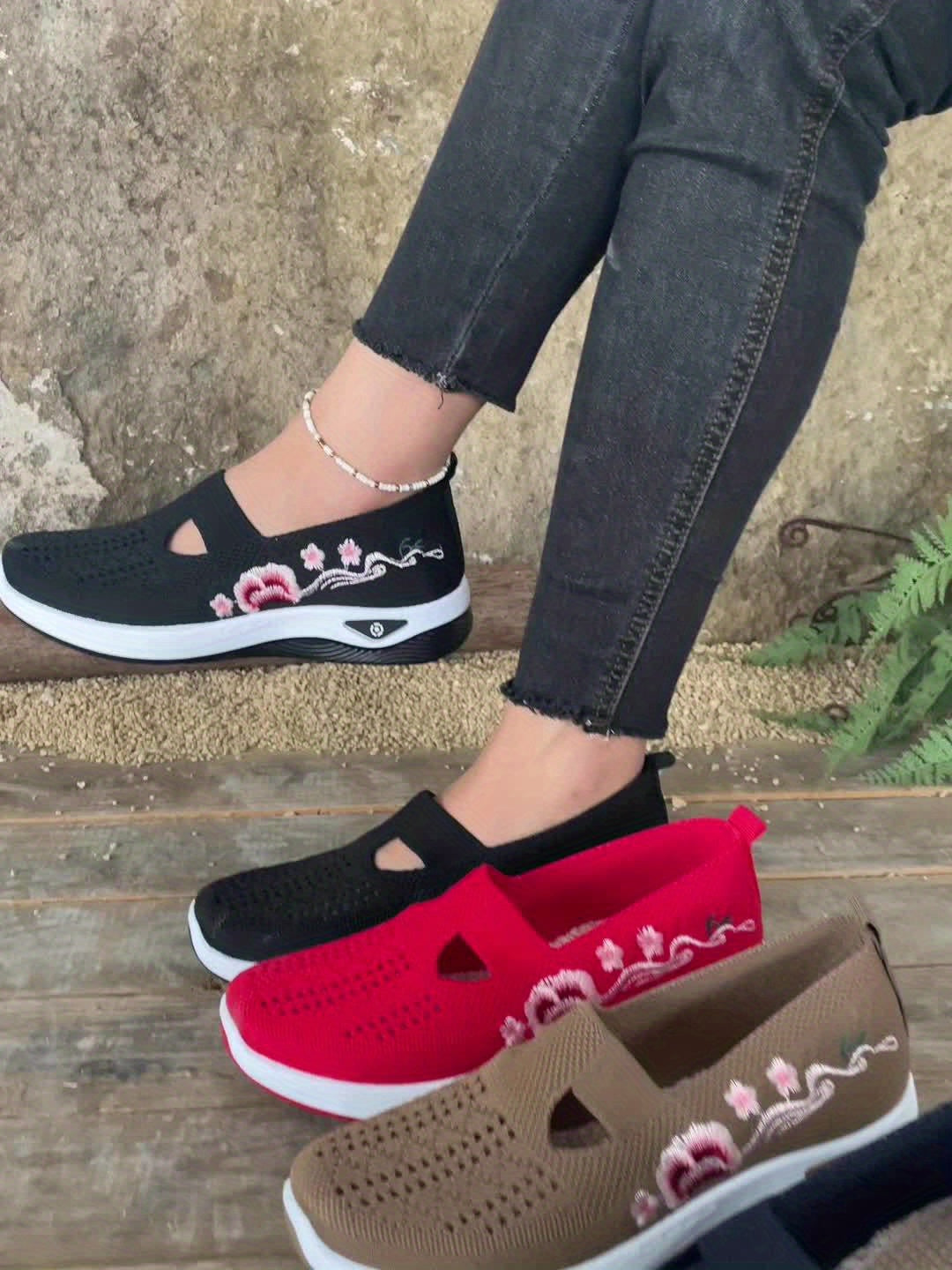 SlipEase Arch Support Casual Sneakers