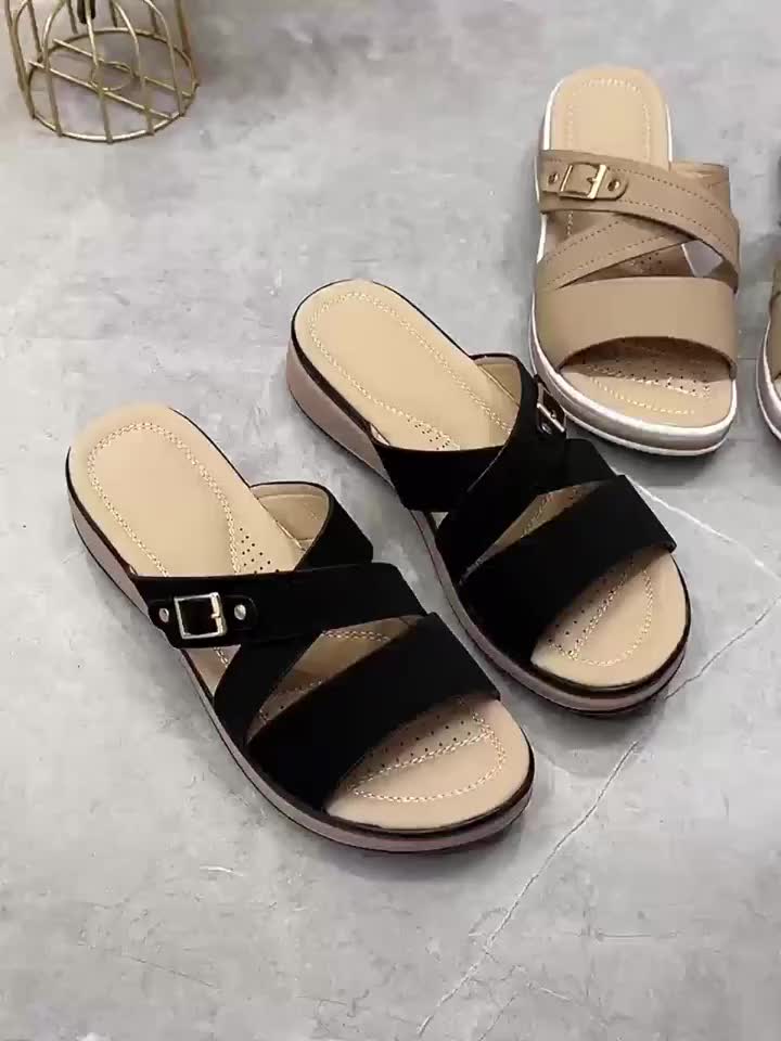 ComfortLift Chunky Heel Sandals