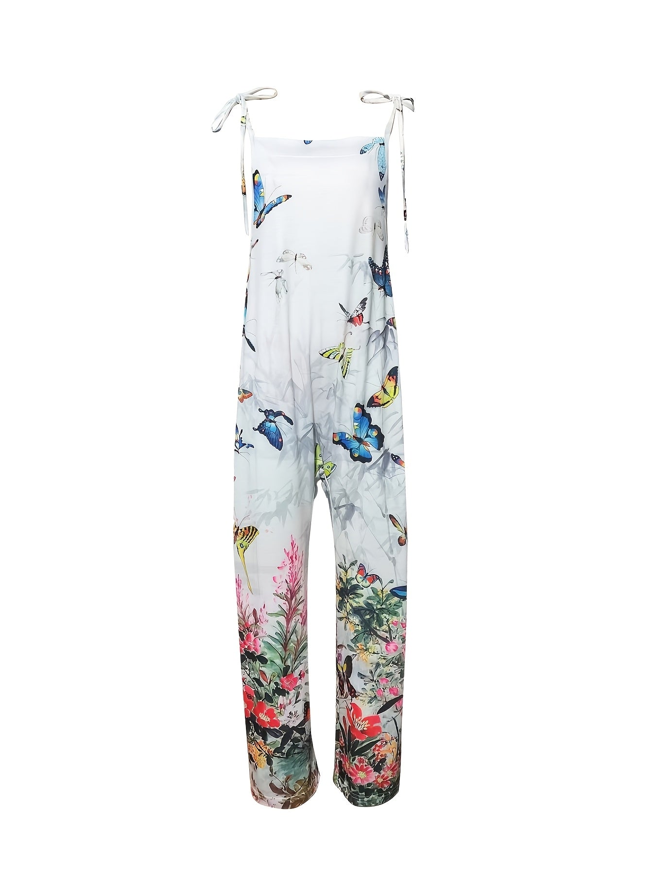 Butterfly Garden Wide Leg Jumpsuit