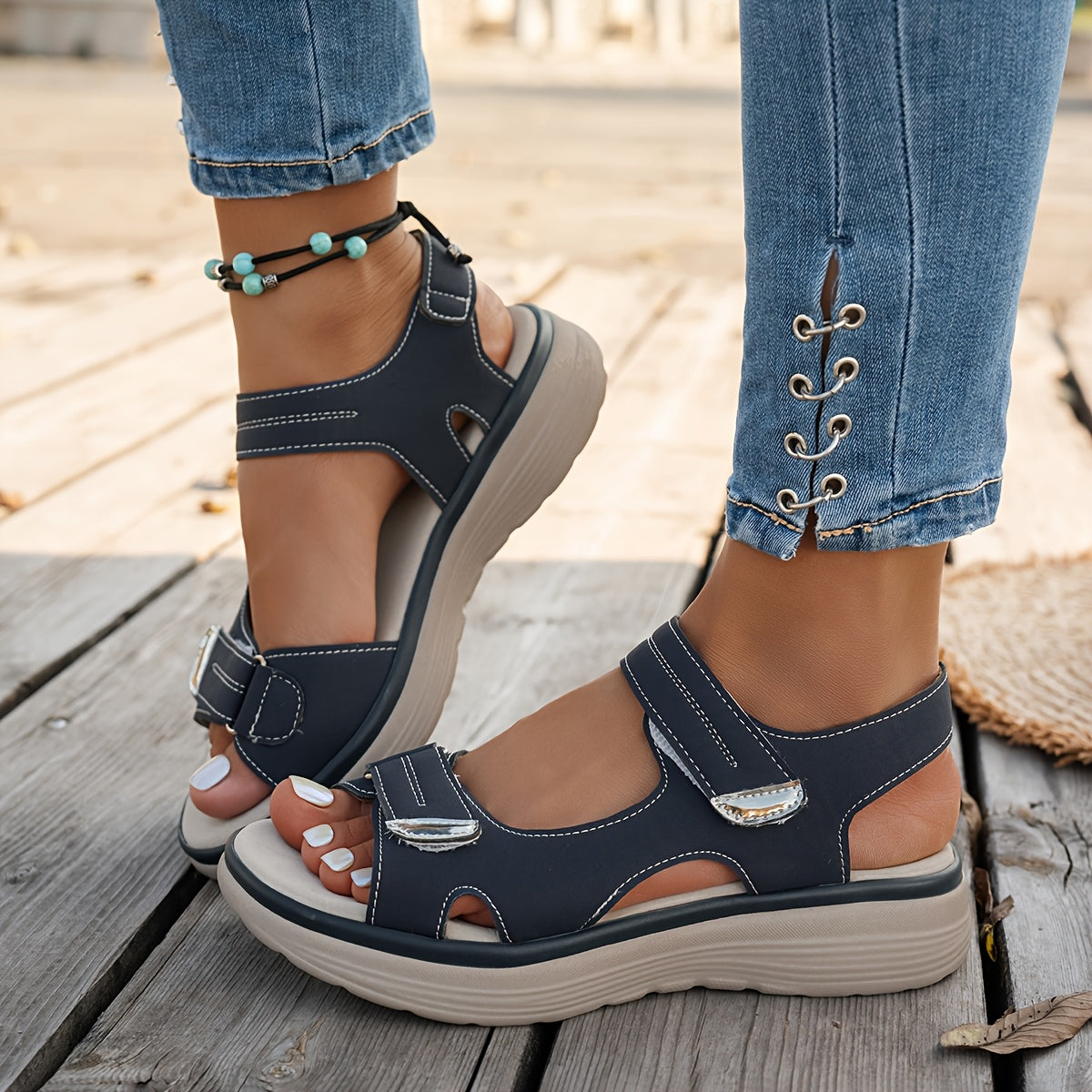 Premium Adjustable Platform Sandals
