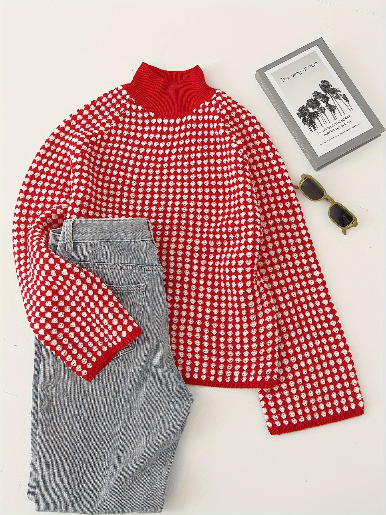 Arlette | Colorblock Turtleneck Sweater