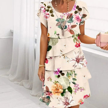 Ivelyn | Dewdrop Floral Dress