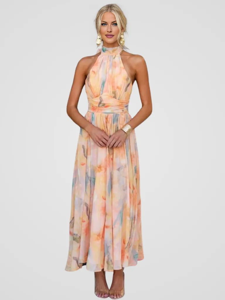 Peach | Blossom Dress