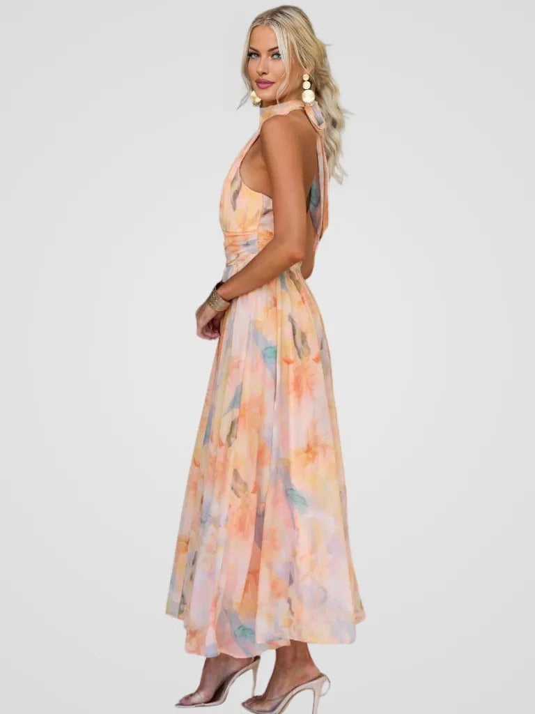 Peach | Blossom Dress
