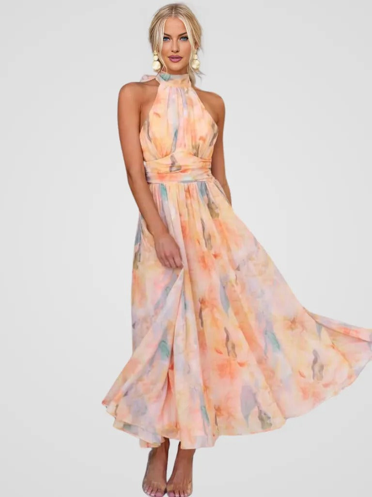Peach | Blossom Dress